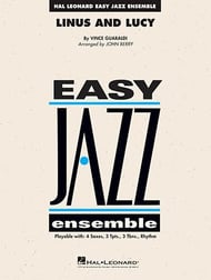 cover Linus and Lucy Jazz Ensemble sheet music cover